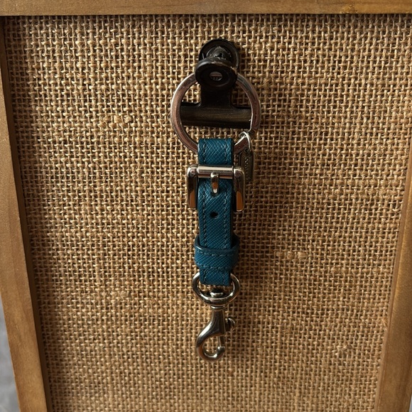 Coach Leather Key Ring - Picture 5 of 8